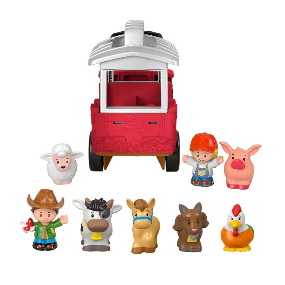 Set de regalo con tractor para el cuidado de animales de Fisher-Price