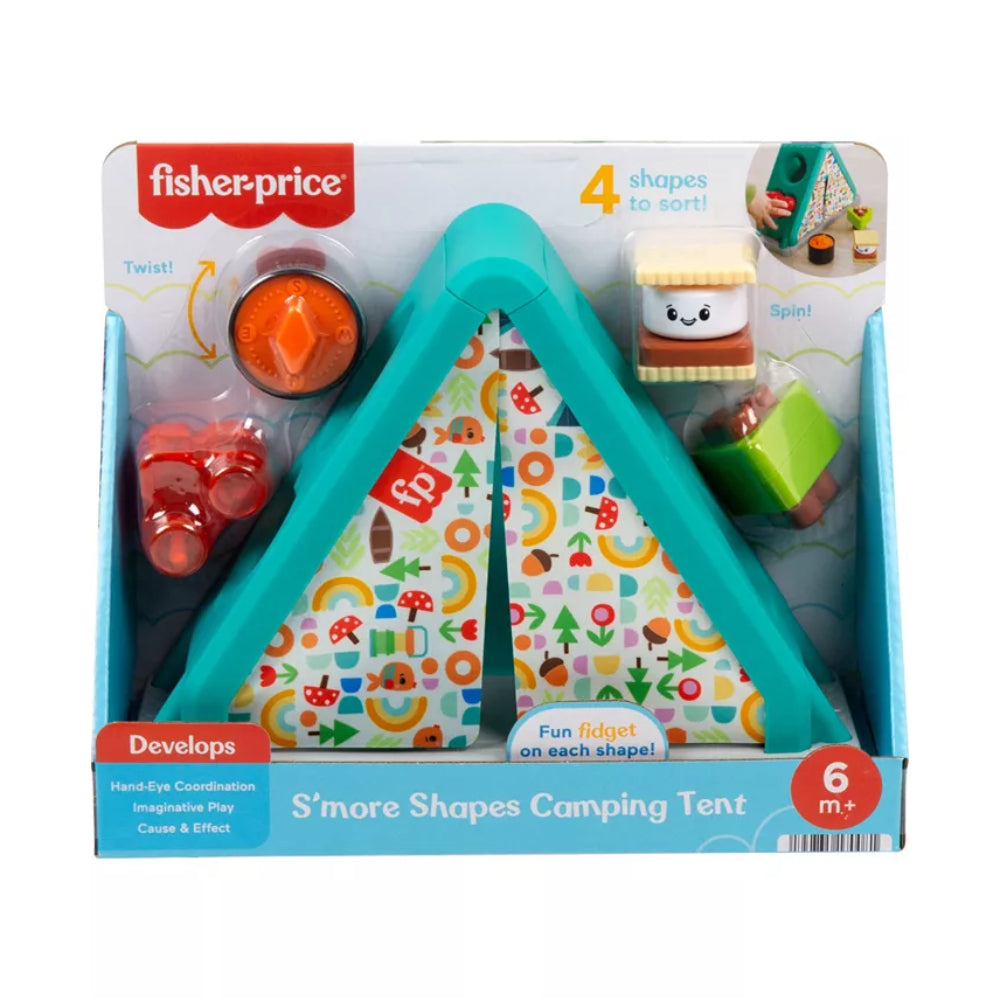 Tienda de campaña con formas S'more de Fisher-Price