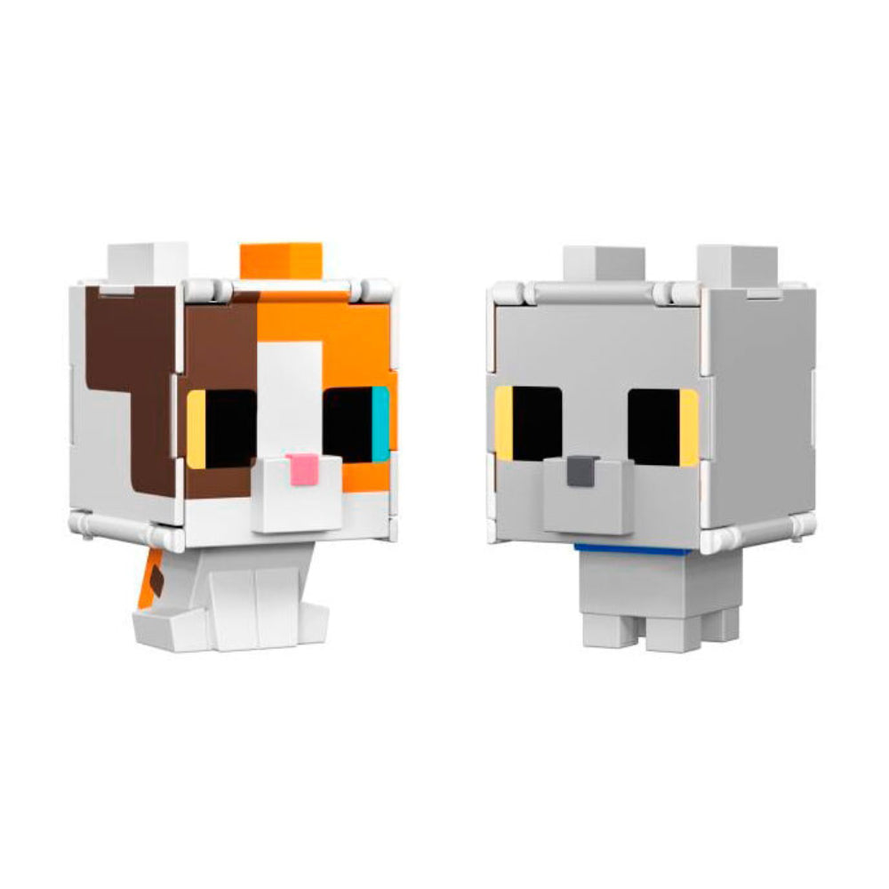 Surtido de figuras de juguete 2 en 1 Flippin' Figs de Minecraft