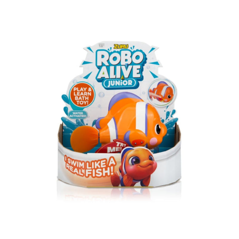 Robo Alive Junior Little Fish Bath Toy - Orange