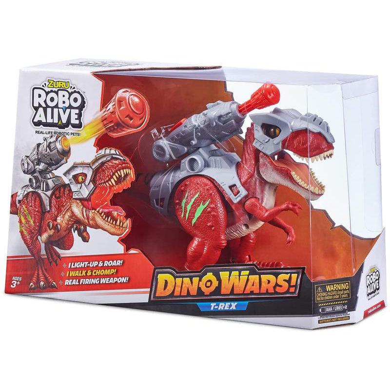 Robo Alive Dino Wars T-Rex Toy - Red