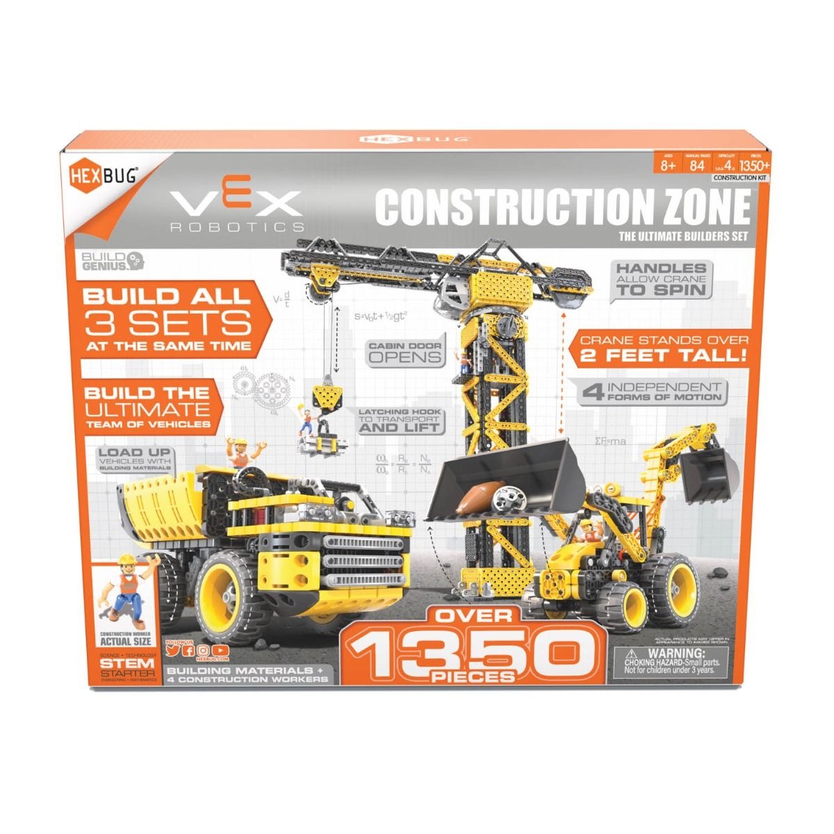 Hexbug VEX Robotics Construction Zone (1350-Pieces) - Curacao