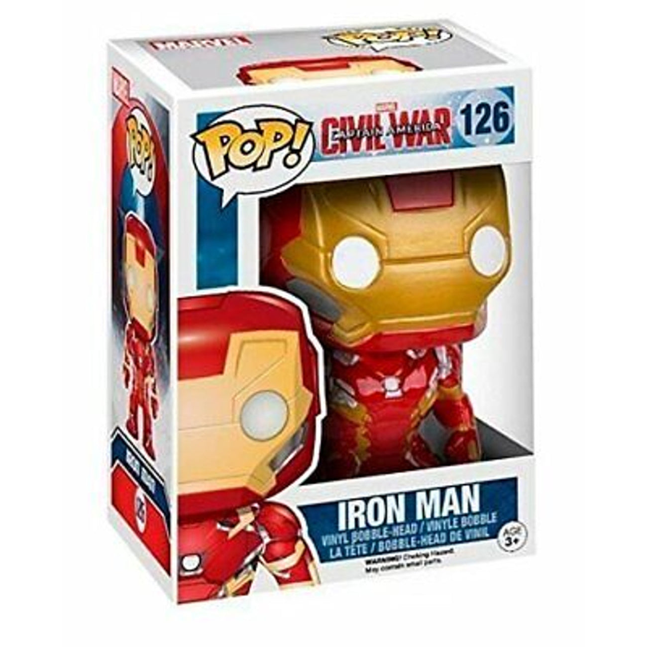 Funko Bitty Pop! Marvel Civil War Iron Man Figure