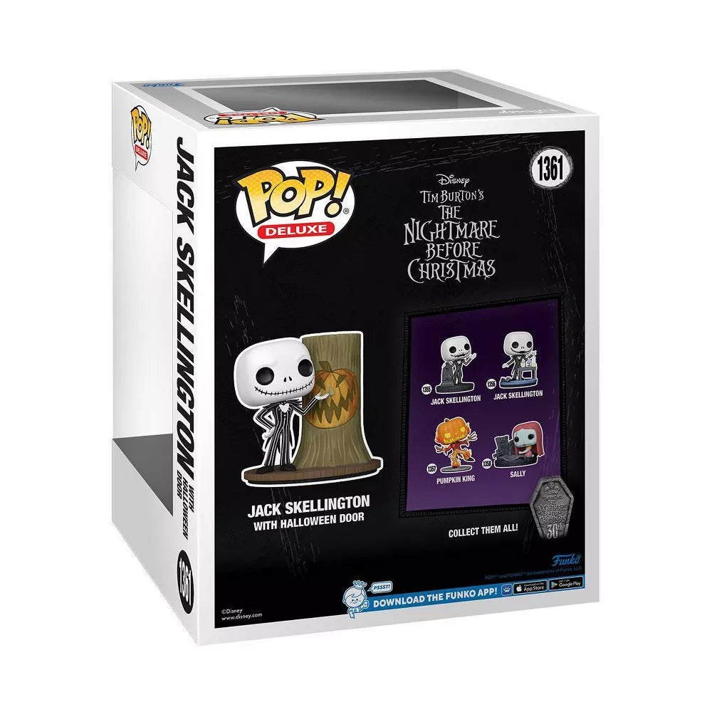 Funko Pop! Deluxe Jack with Halloween Town Door Figure