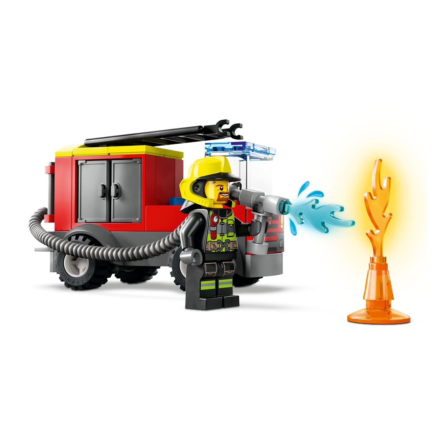 LEGO City Fire Station and Fire Truck Building Toy Set (153-Pieces)