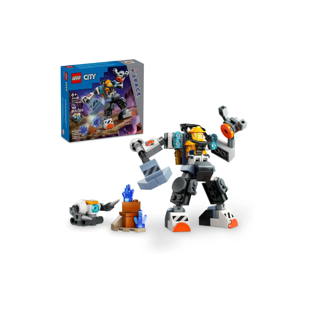 LEGO City Space Construction Mech Building Toys Set (140 Pieces)