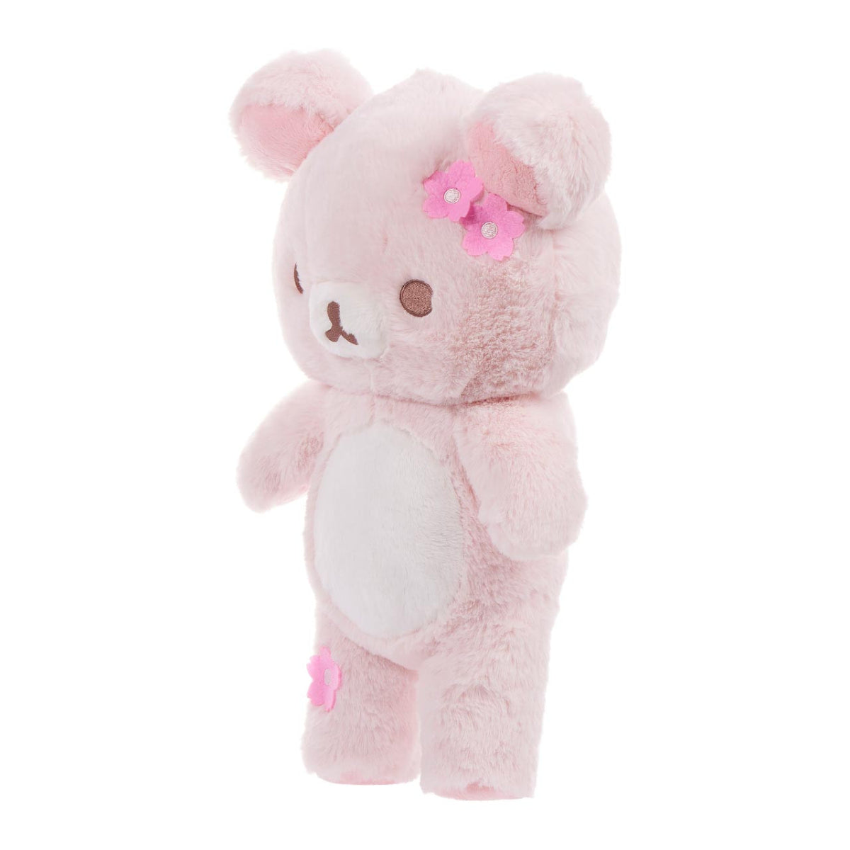 San-X Original Rilakkuma 15" Cherry Blossom Plush Toy - Pink