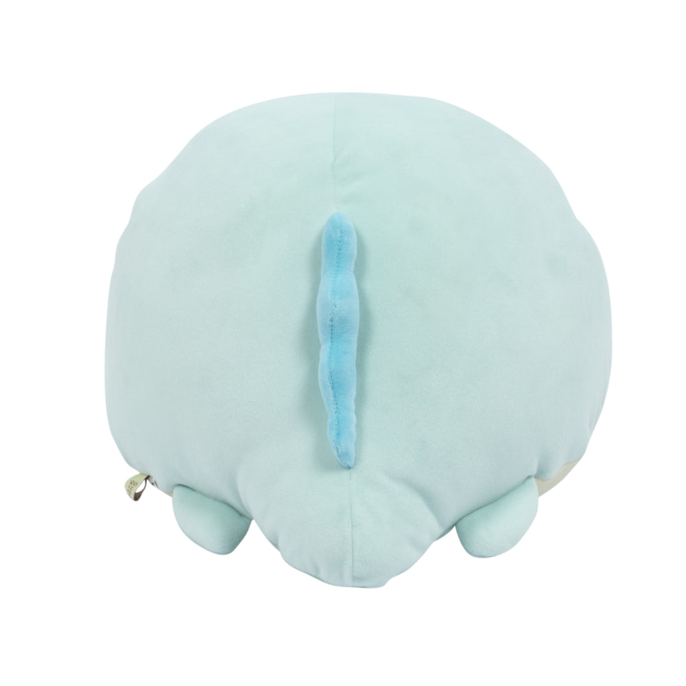 Peluche Cojín Sumikkogurashi Tokage Mochi Original de San-X - Verde Azulado