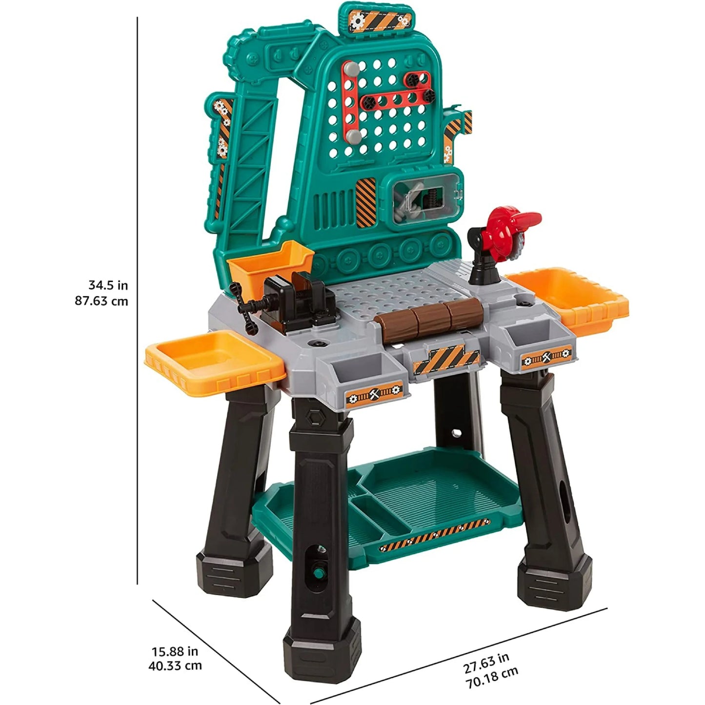 Workbench Construction Toy Tool Set Playset