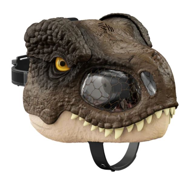 Jurassic World Dominion Tyrannosaurus Rex Chomp 'N Roar Dinosaur Mask with Motion and Sounds