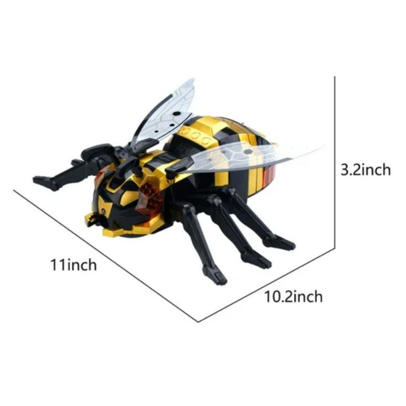 Juguete de abejas rociadoras con control remoto Ocean Toys - Negro/Amarillo