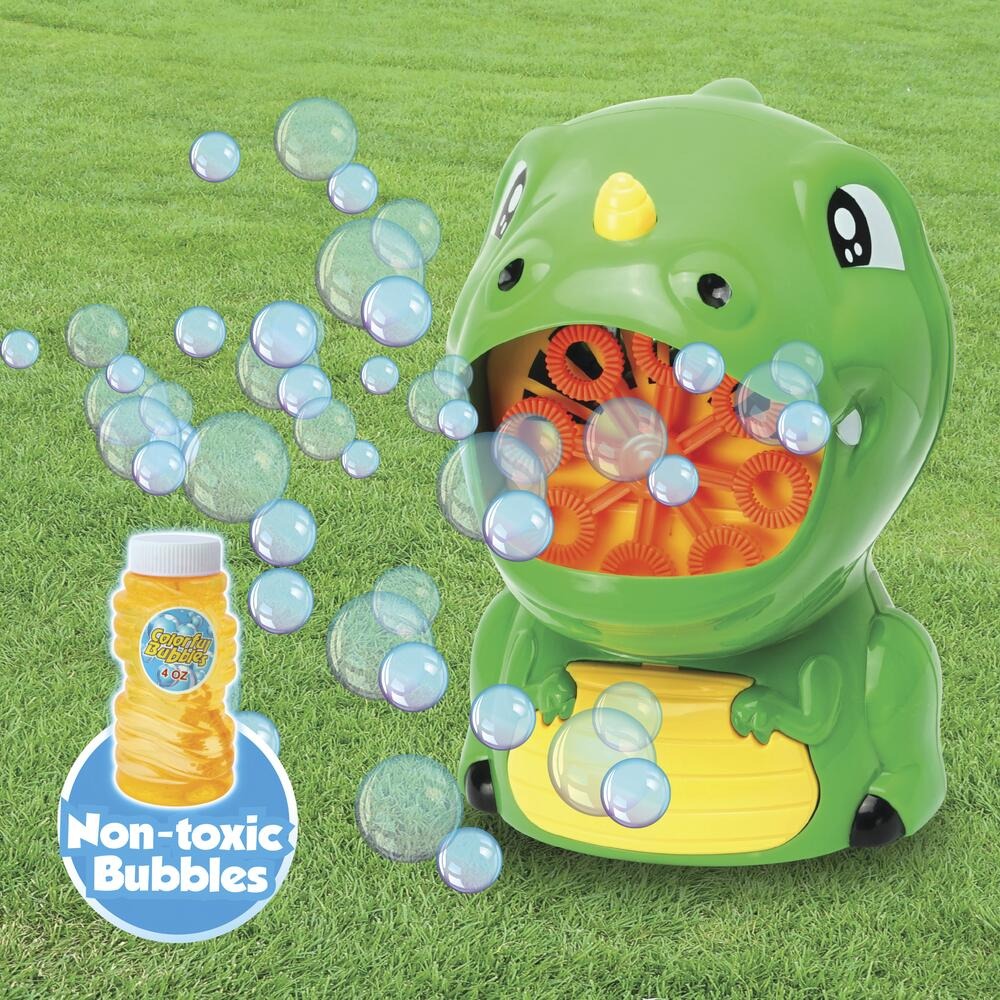Generador de burbujas con forma de dinosaurio Splash Buddies 