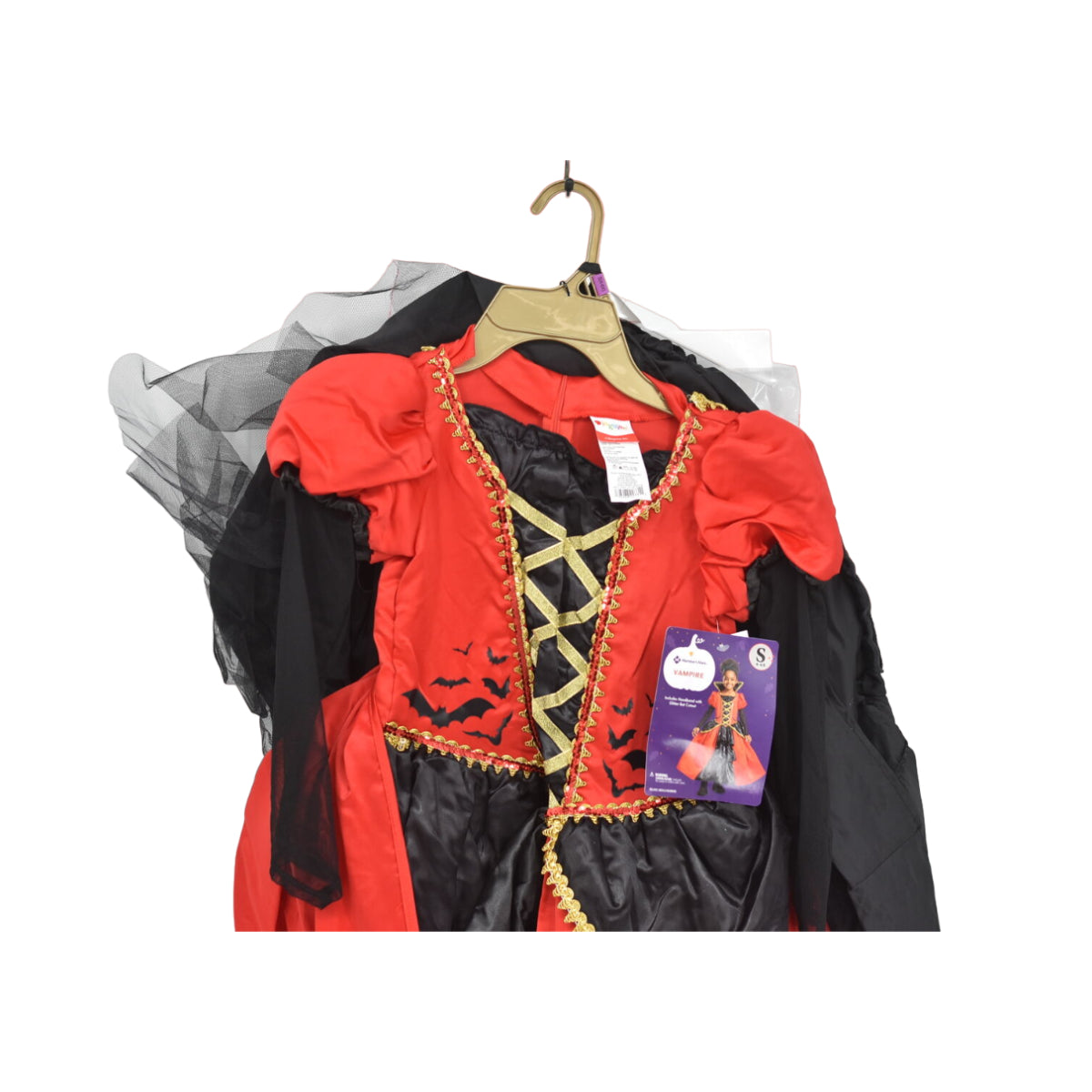 Disguise Girl's Vampire Costume for Kids - Medium