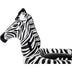 Bestway H2OGO! Lights 'n Stripes Zebra Ride-On Pool Float with LED Lights - Curacao
