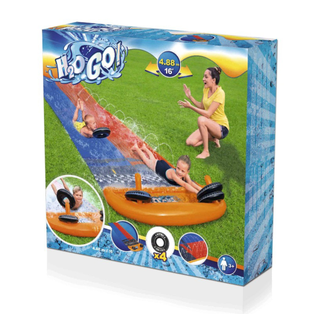 Bestway H2OGO! 16' Splashy Speedway Slide - Curacao