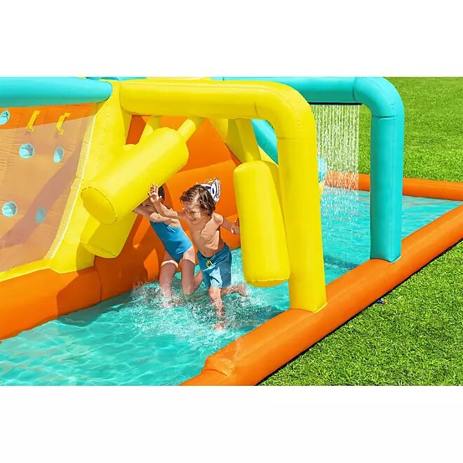 Parque acuático inflable gigante para niños Bestway H2OGO! Bounce Blast