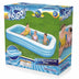 Bestway H2OGO! 10' Inflatable Blue Rectangular Pool - Curacao