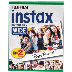 Película instantánea Fujifilm Instax Wide (20 hojas)