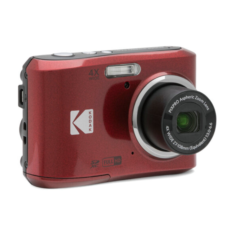 Kodak Pixpro FZ45 Friendly Zoom 16MP Digital Camera - Red