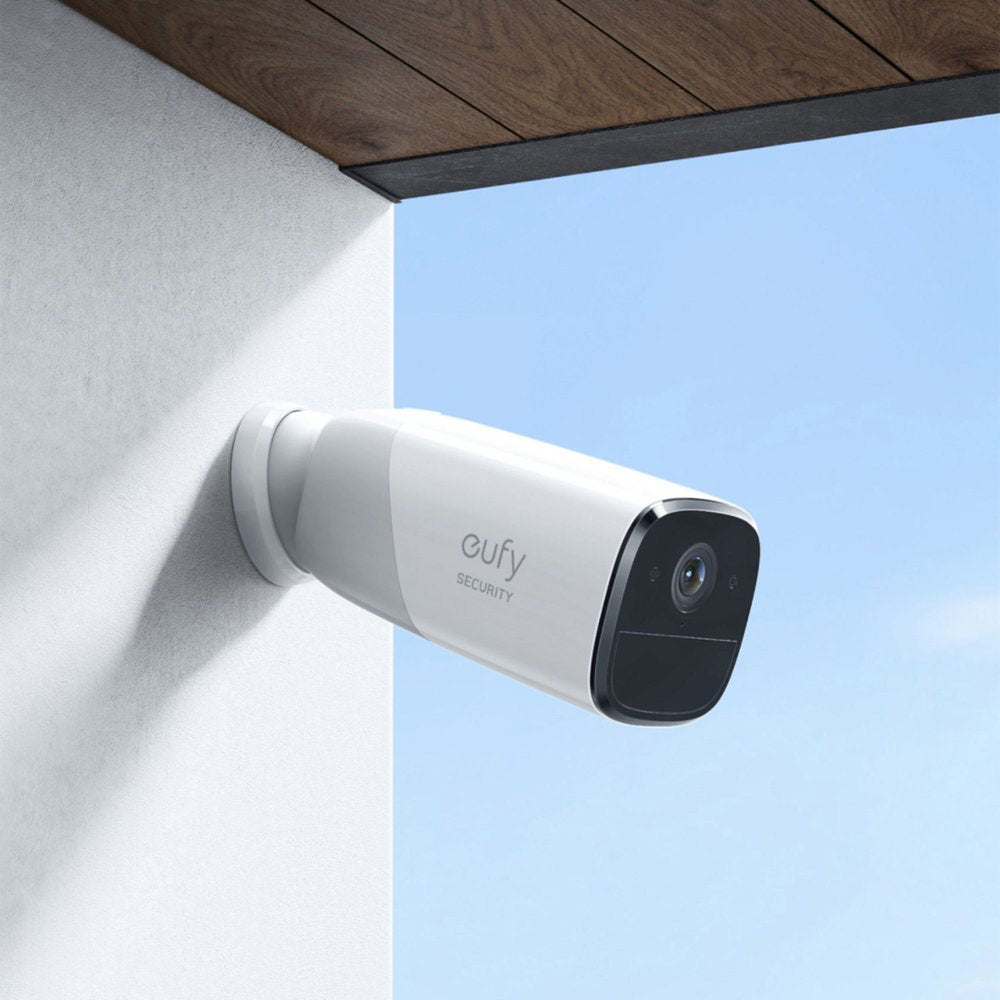 Sistema de seguridad para el hogar inalámbrico eufy Security eufyCam 2 Pro con 2 cámaras 2K 16G, color blanco