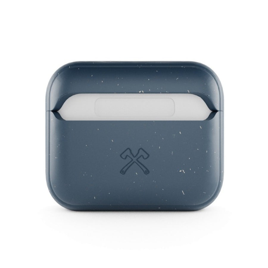 CS Woodcessories Bio Charging Case for Apple Airpods (3rd Generation) - Navy Blue