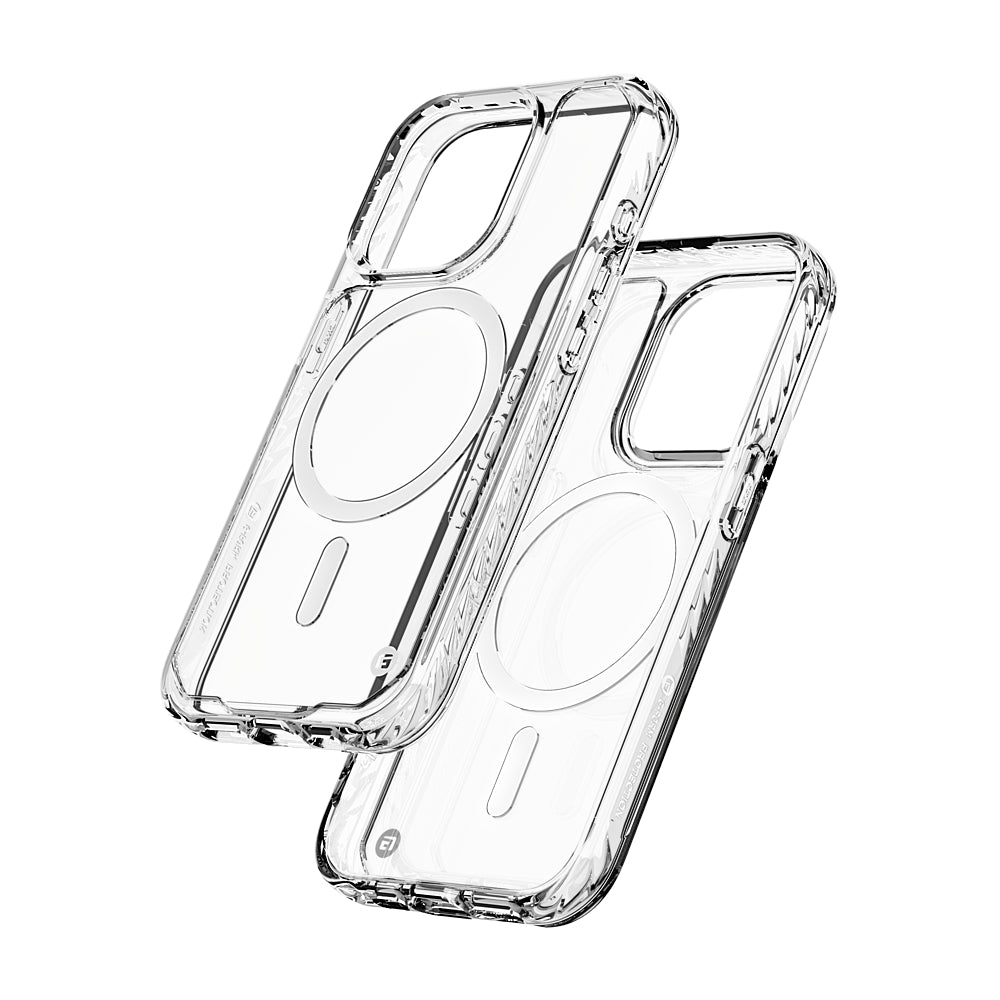 CLCKR G-Form Protection Diamond MagSafe Case for Apple iPhone 15 Pro - Clear