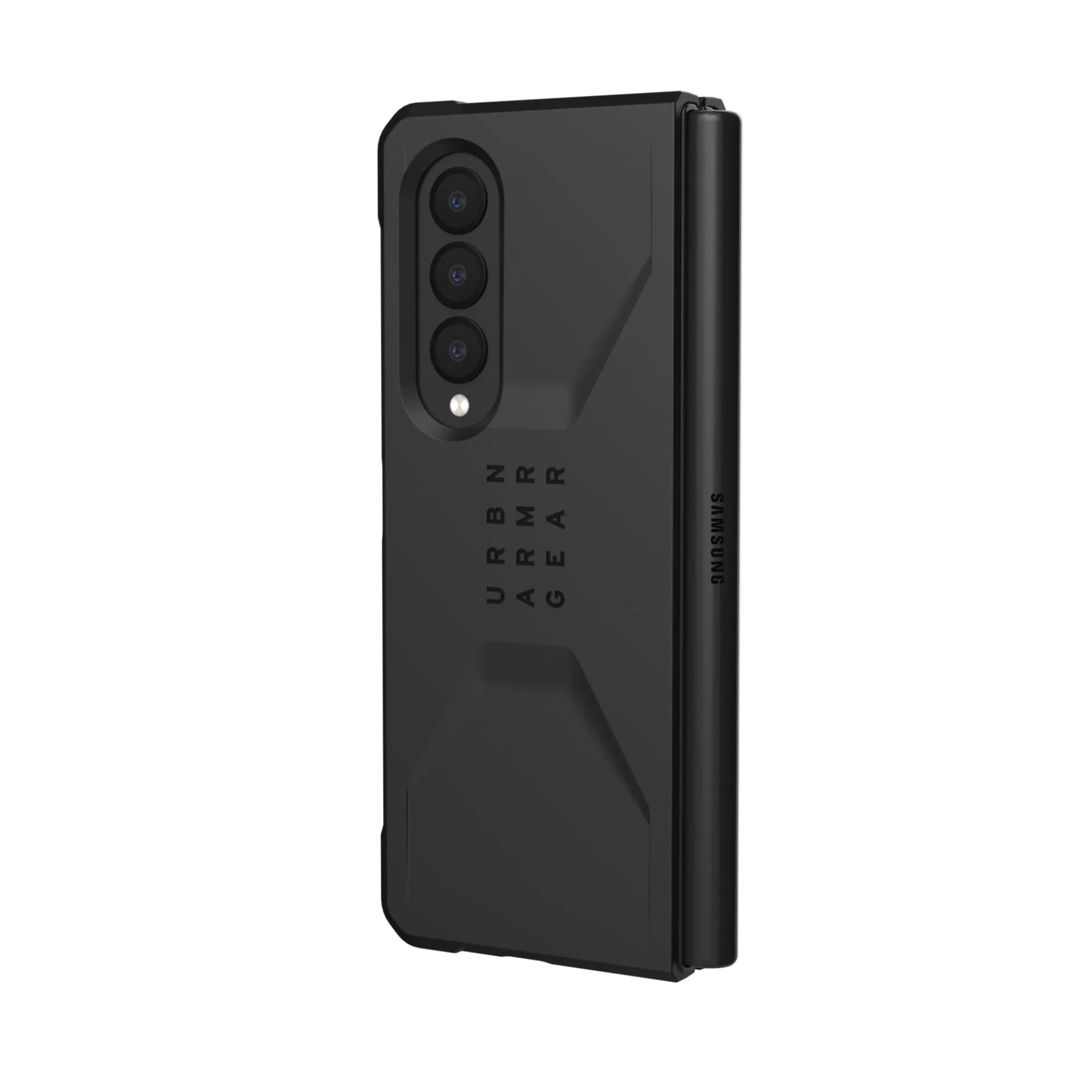 Funda Urban Armor Gear Civilian para Samsung Galaxy Z Fold3 5G - Negro