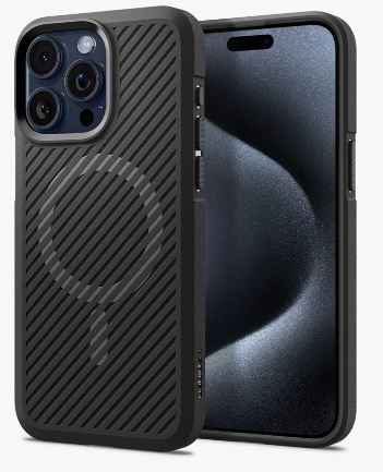 Funda Spigen Core Armor Magfit para Apple iPhone 15 Pro Max - Negro mate