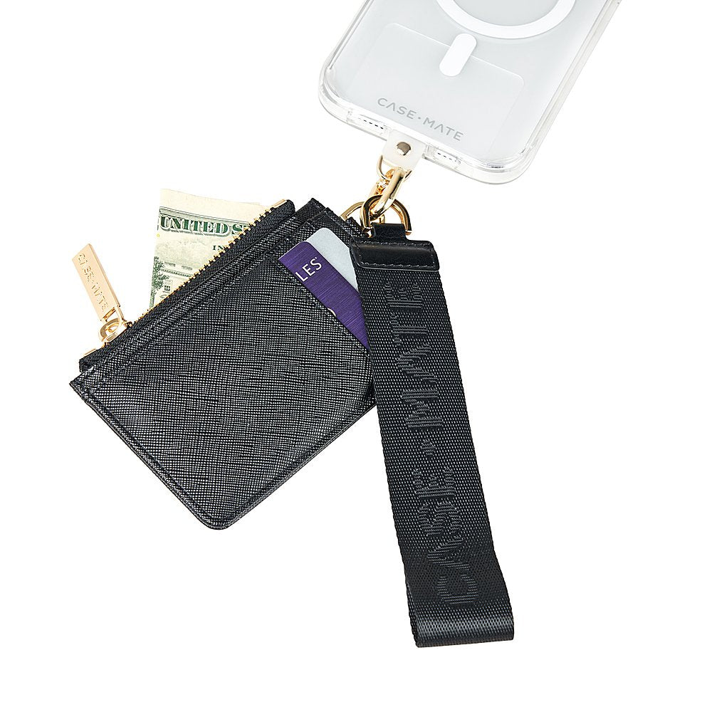 Estuche de pulsera con billetera para teléfonos móviles Case-Mate Essential, color negro