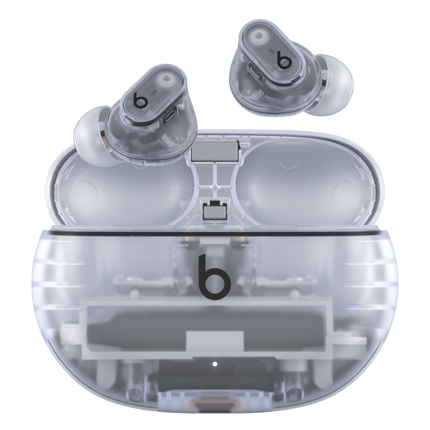 Beats by Dr. Dre MQLK3LL/A Studio Buds + Active Noise-Cancelling True Wireless Earbud - Clear