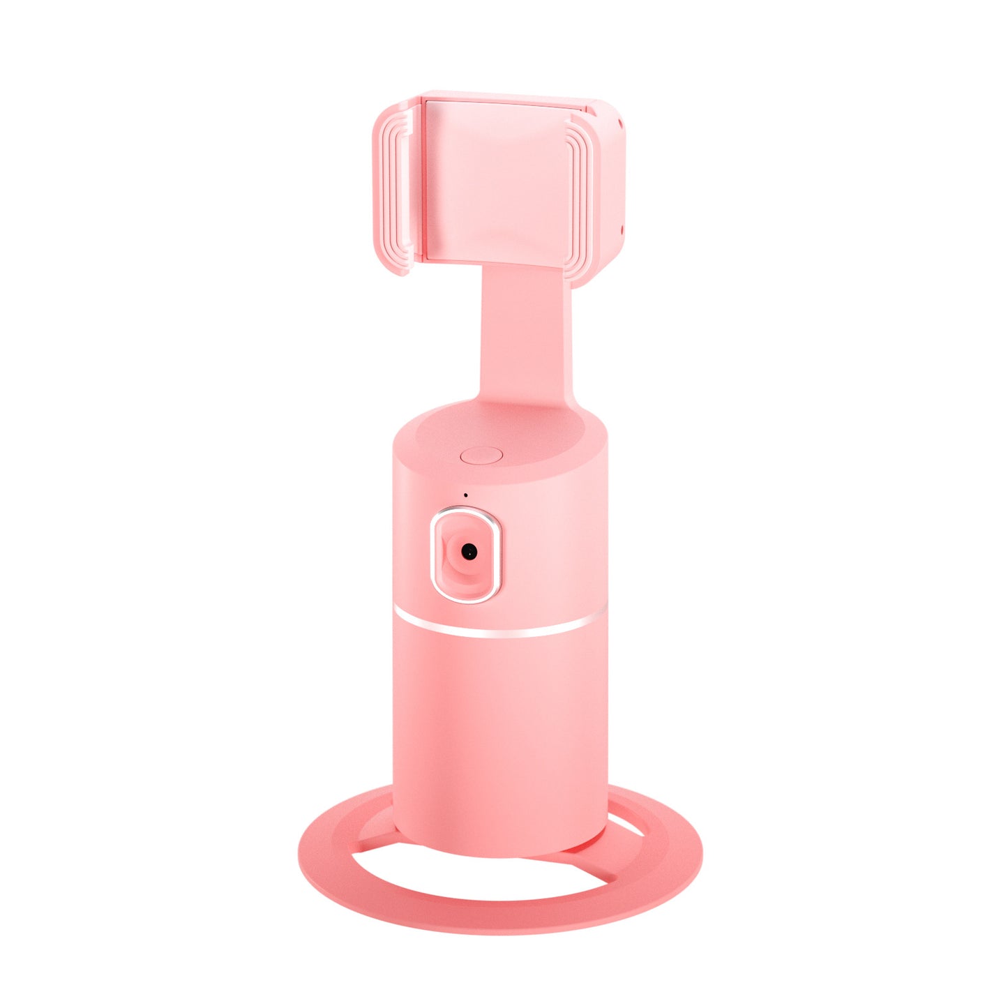 Soporte para teléfono móvil con trípode y transmisión multiángulo, color rosa