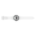Samsung Galaxy Watch4 Classic Unisex 42mm Stainless Steel Case Smartwatch with Silver Sport Band - Bluetooth - Curacao