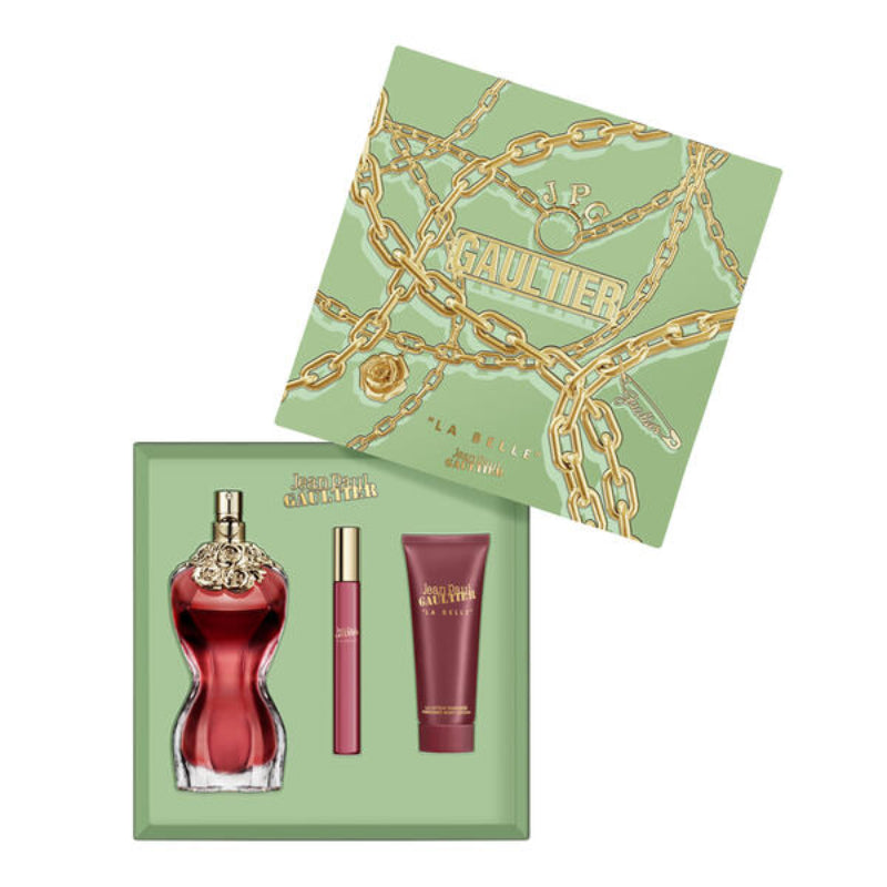 Set de regalo de 3 piezas La Belle Eau de Parfum para mujer de Jean Paul Gaultier