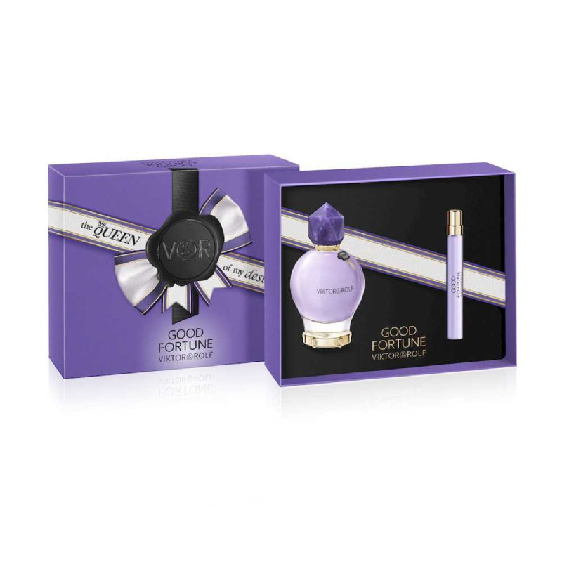 Set de regalo de 2 piezas de eau de parfum para mujer Good Fortune de Viktor &amp; Rolf