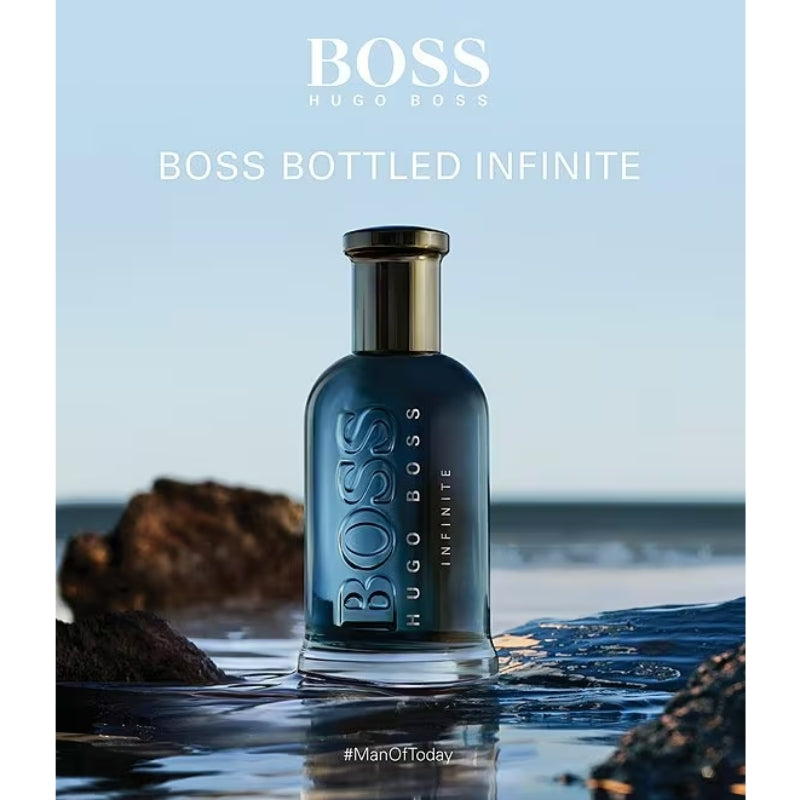 Estuche de regalo de 2 piezas de Eau de Parfum para hombre Bottled Infinite de Hugo Boss