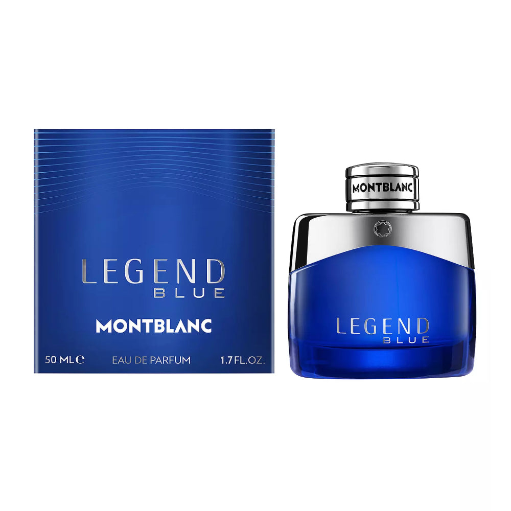 Montblanc Legend Blue Eau de Parfum en aerosol para hombre, 1,7 oz