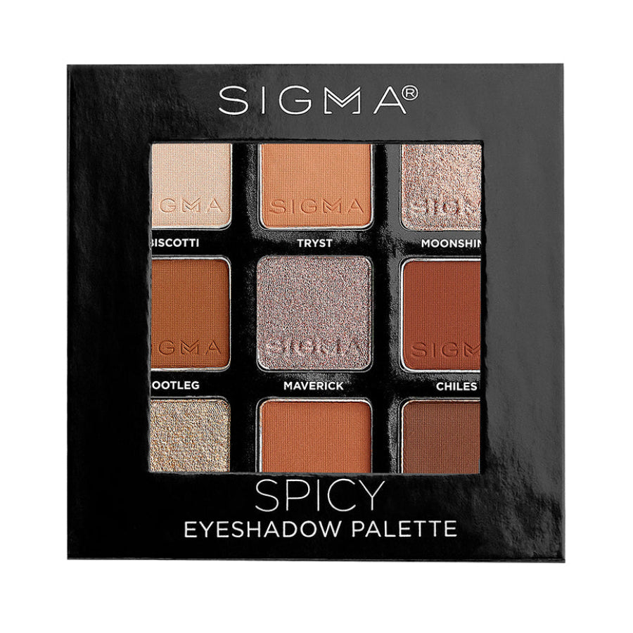 Paleta de sombras de ojos Spicy de Sigma Beauty