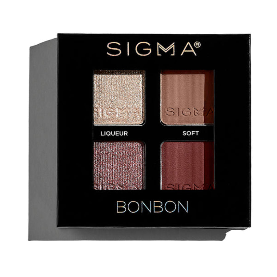 Paleta de sombras de ojos de cuatro tonos Bonbon de Sigma Beauty