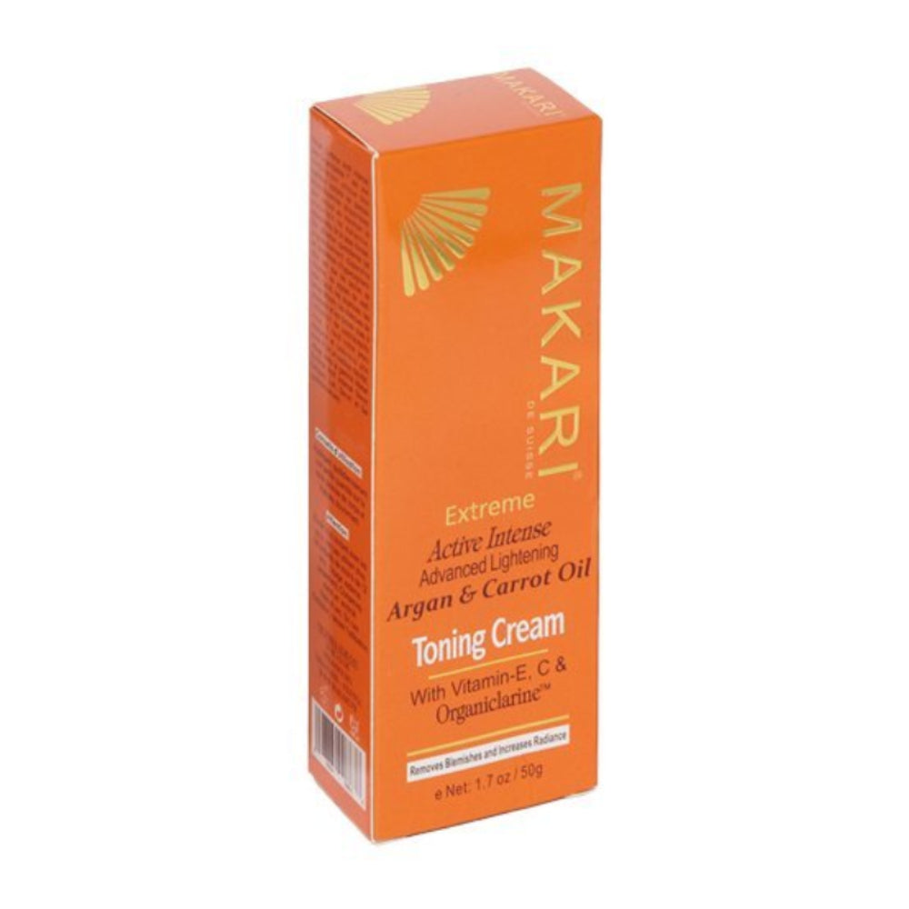 Makari Extreme Argan and Carrot Oil Tone Boosting Cream 1.7 oz