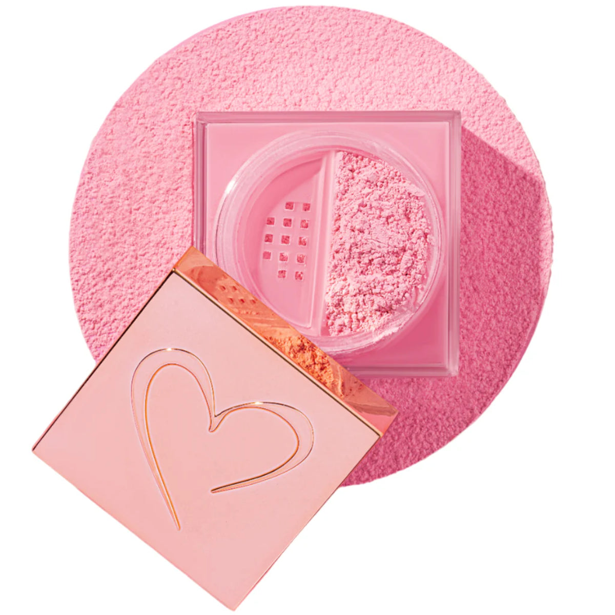 Beauty Creations Bye Filter Loose Setting Powder, 1.06 oz - Pink