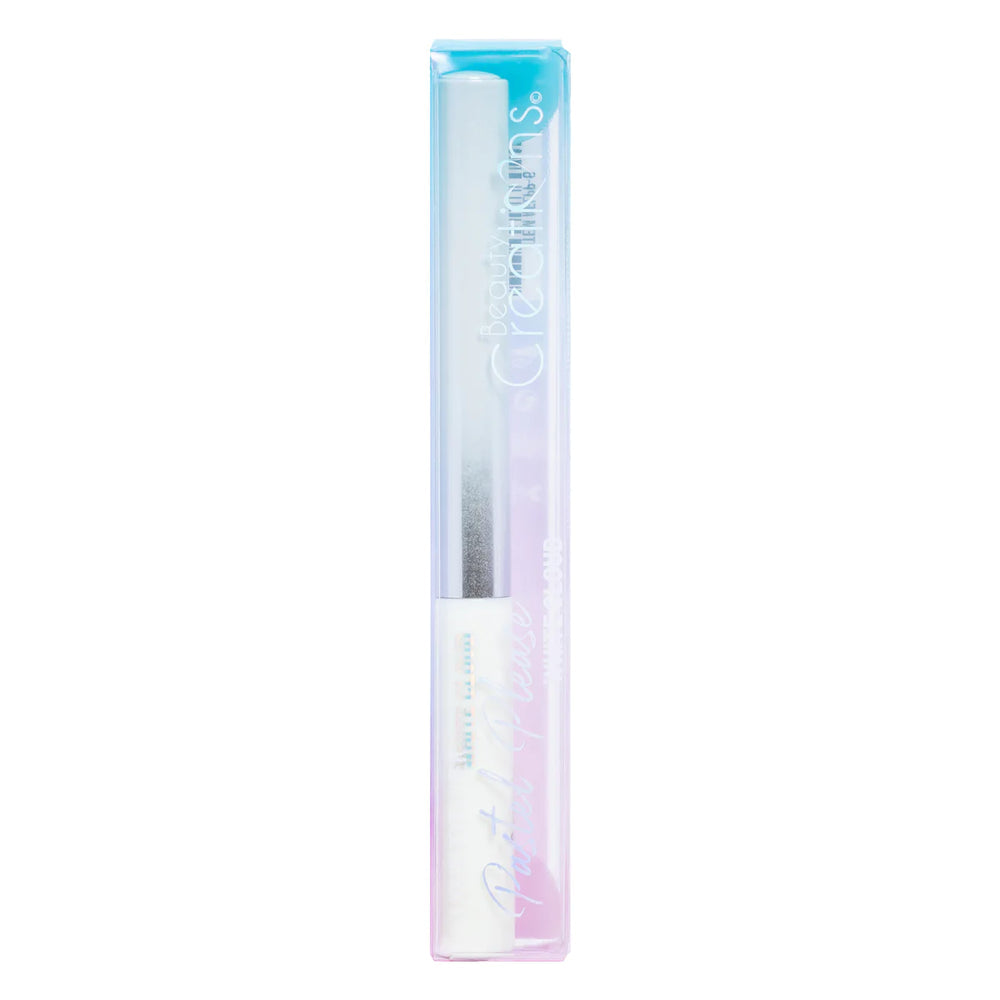 Delineador de ojos líquido Beauty Creations Pastel Please, 0,1 fl oz, color White Cloud