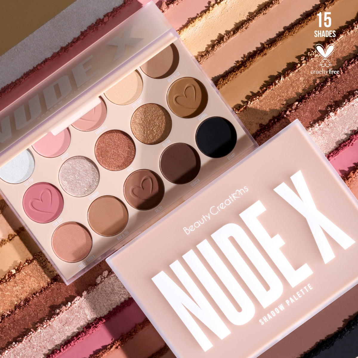 Beauty Creations Nude X 15 Shadow Palette