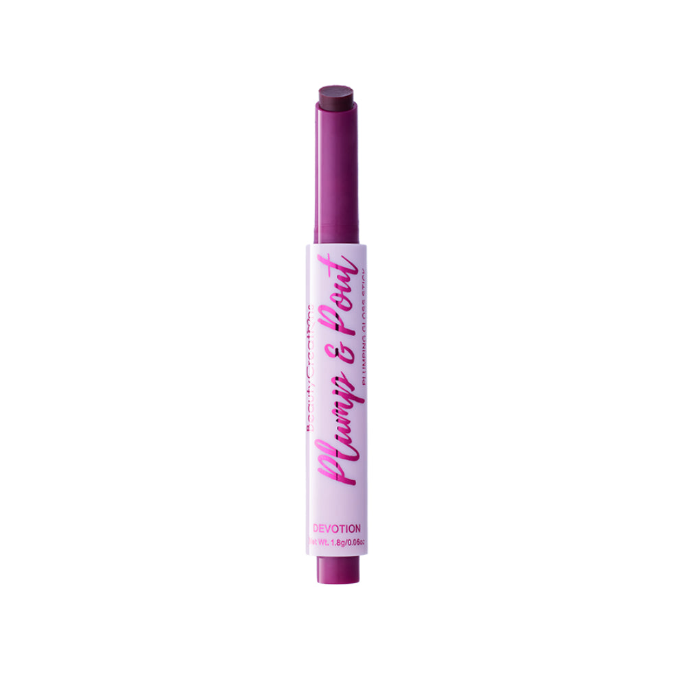 Brillo en barra voluminizador Plump &amp; Plout de Beauty Creations - Devotion-Plum