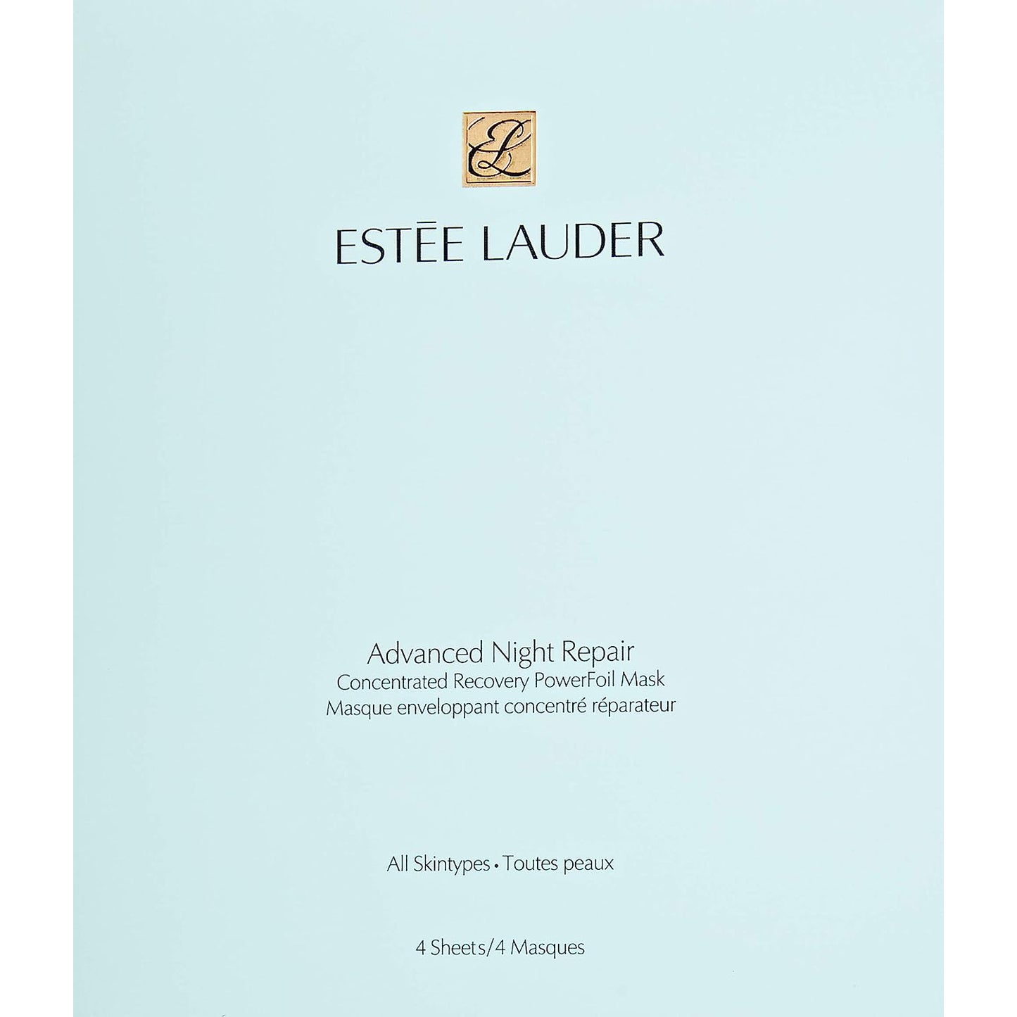 Mascarilla concentrada de recuperación nocturna Advanced Night Repair PowerFoil de Estée Lauder, 4 pares