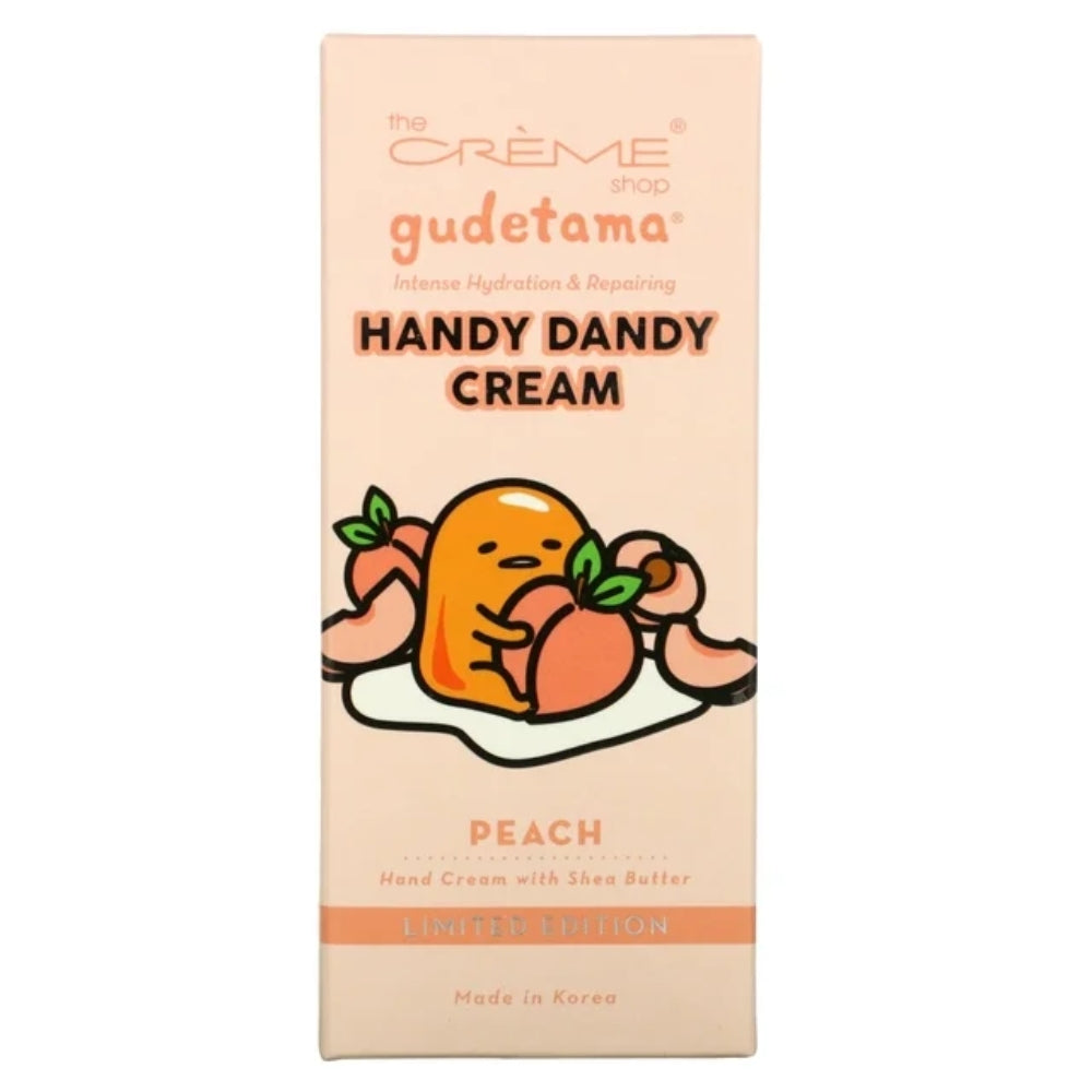 Crema Gudetama Handy Dandy de The Crème Shop, 1,69 oz, color melocotón