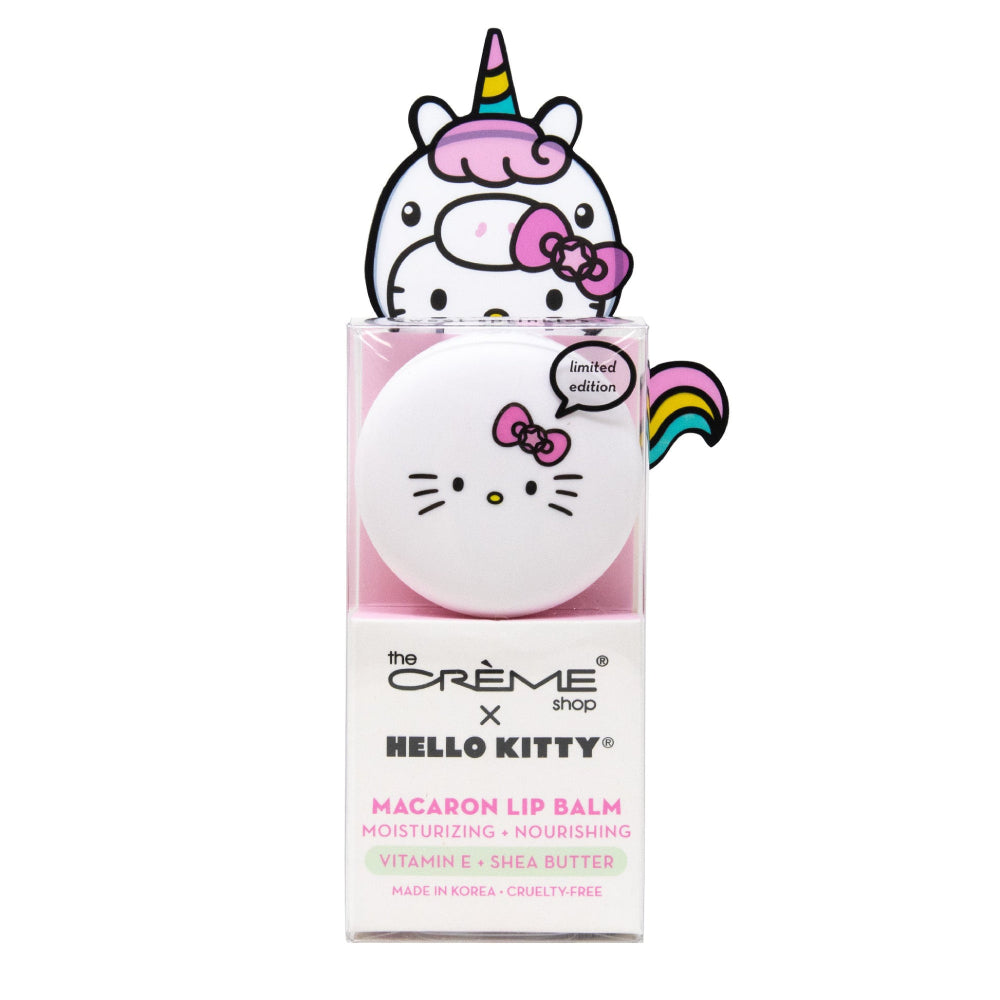 The Crème Shop x Hello Kitty Macaron Lip Balm 0.26 oz - Sweet Sprinkles