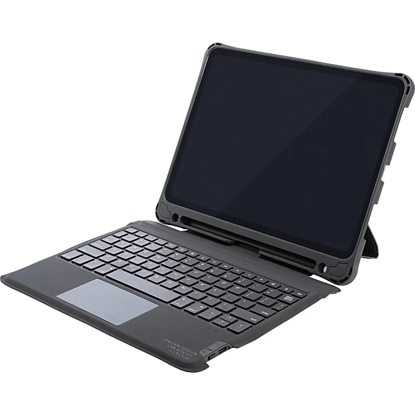 Funda con teclado extraíble y resistente 3 en 1 Tucano Tasto para iPad Air de 10,9" (4.ª generación) de 2020 y iPad Pro de 11" (2.ª generación) - Negro