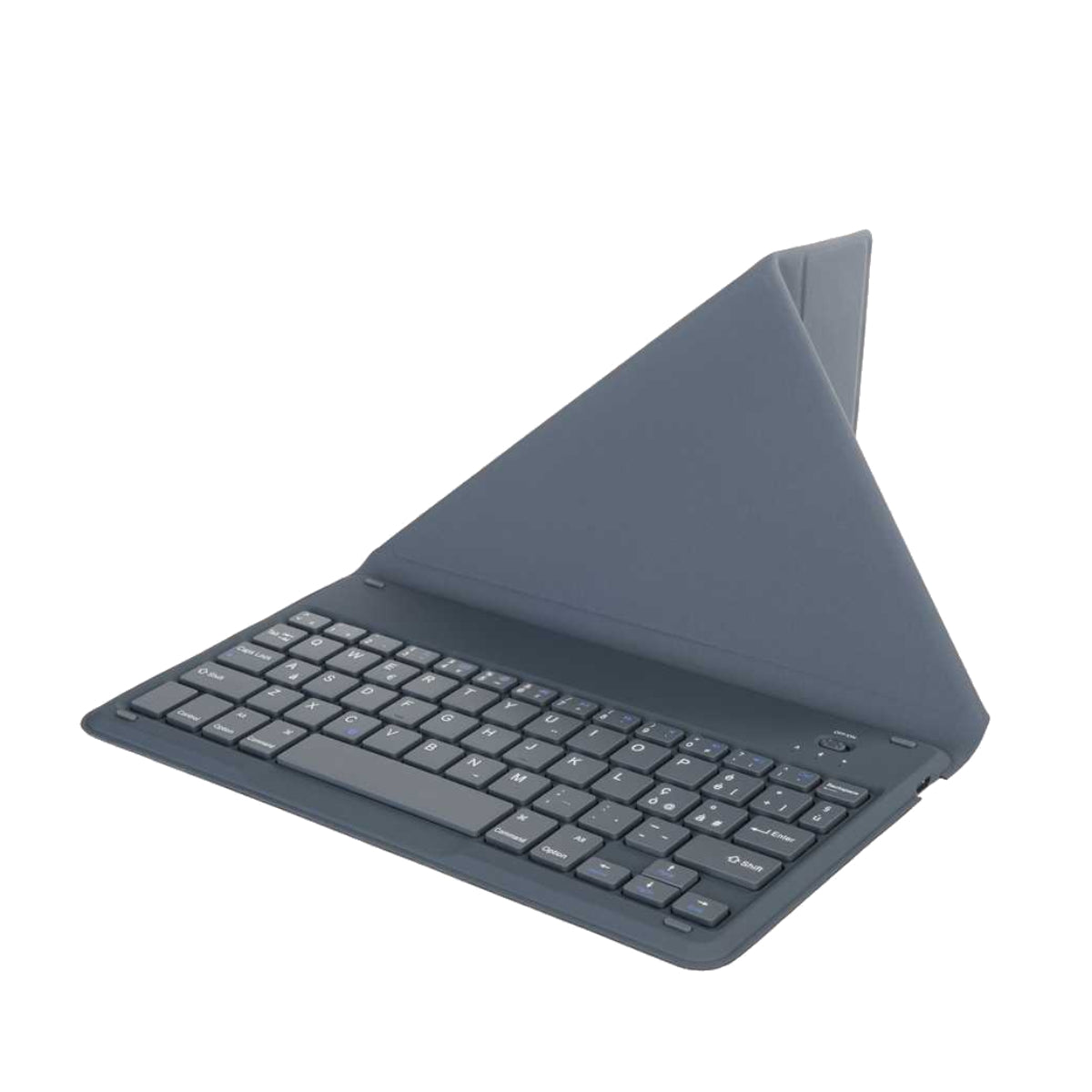 Teclado inalámbrico Tucano Scrivo con soporte integrado para iPad de Apple de 11" (M2) - Azul