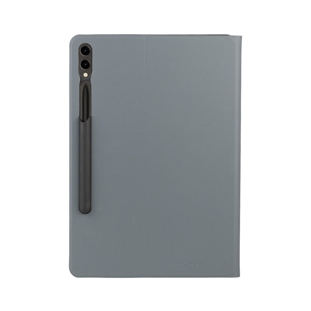 Tucano Folio Gala Case for 12.4" Samsung Galaxy Tab S9 Plus - Dark Gray