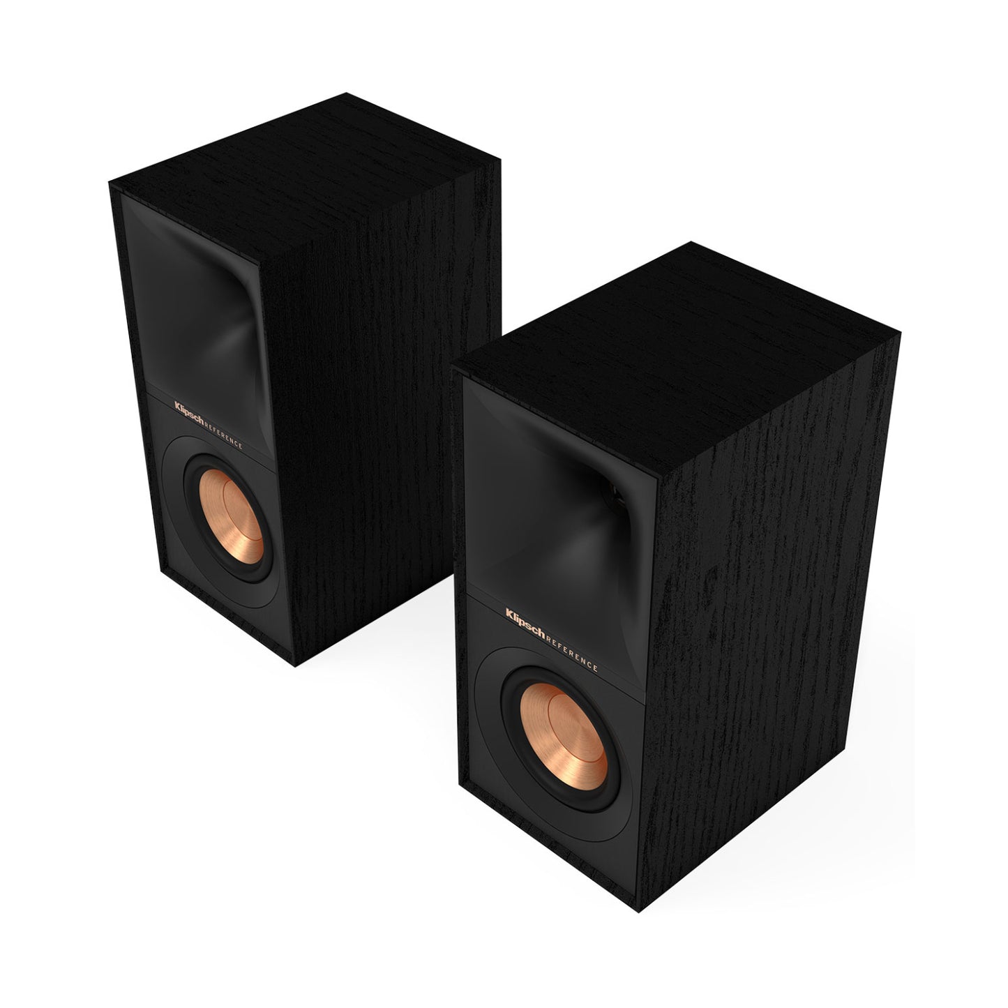 Par de altavoces de estantería Klipsch Reference R-40M, color negro